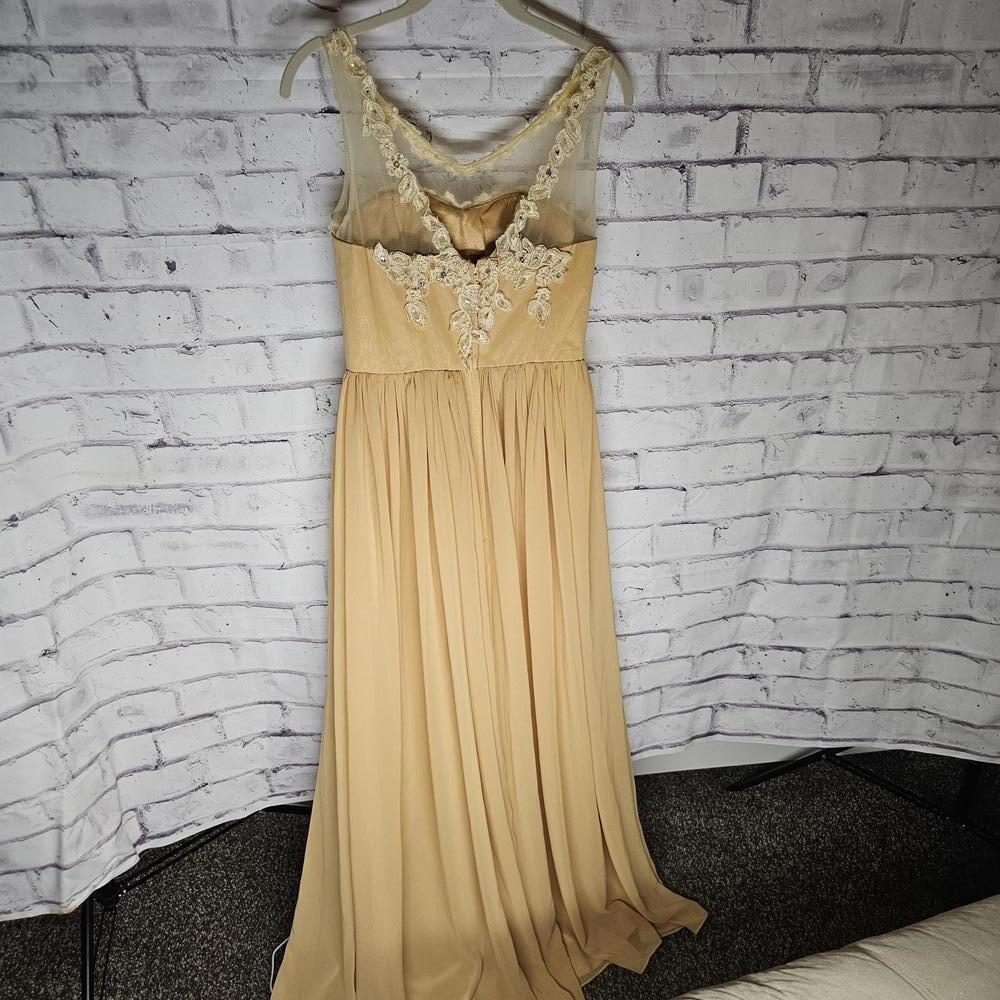 Yellow/Gold Prom Dress - Picture 4 of 10